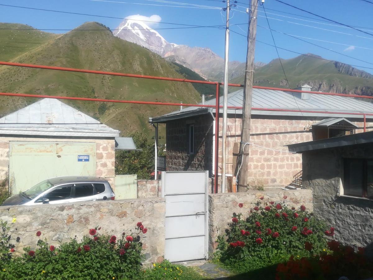 Lela Rezo Guesthouse Kazbegi Exterior foto